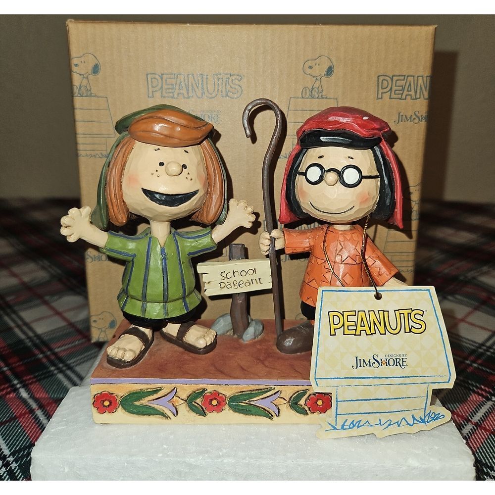 Jim Shore Peanuts School Pageant Table Decor